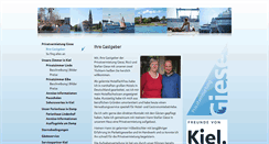 Desktop Screenshot of privatzimmer-kiel.de